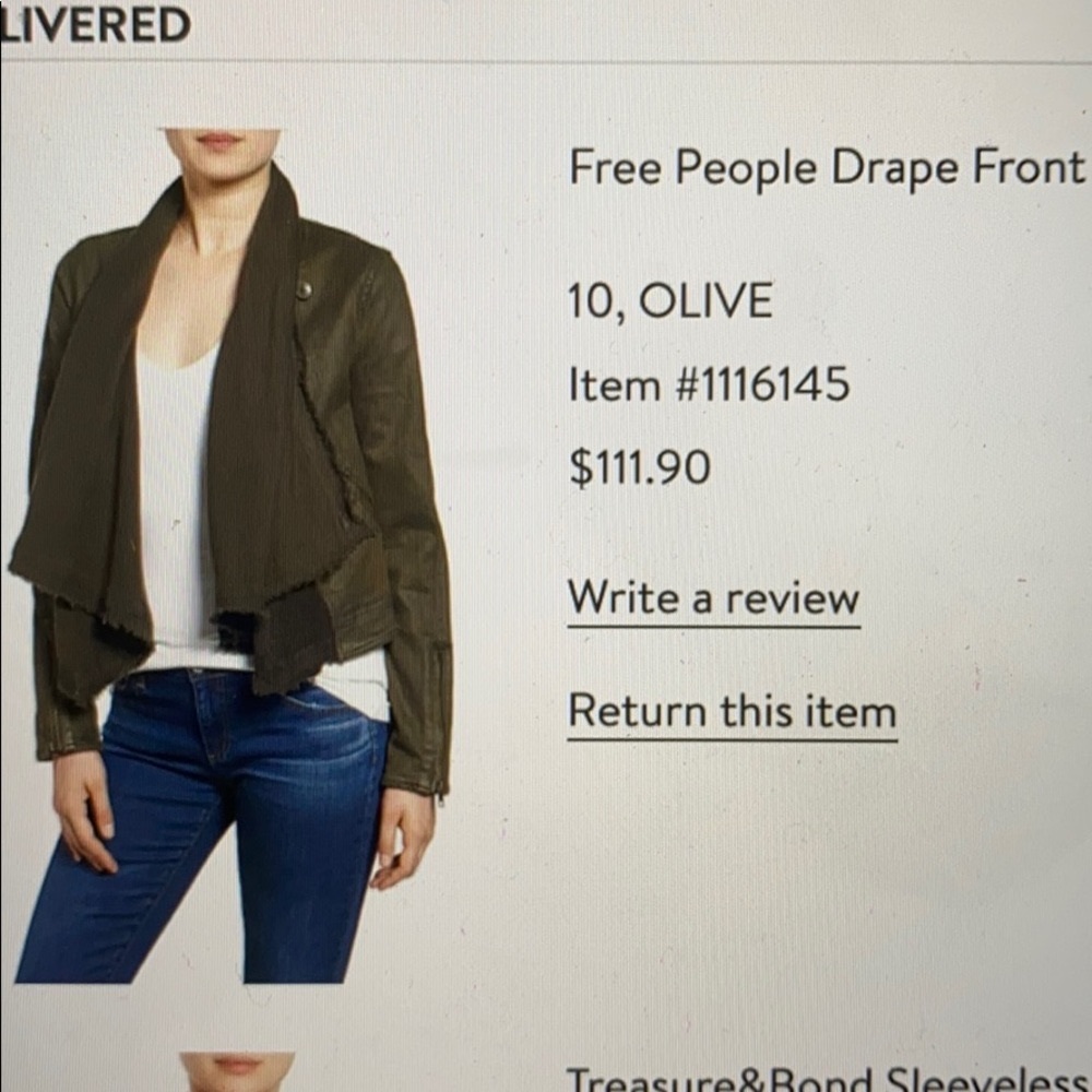 Free People jacket